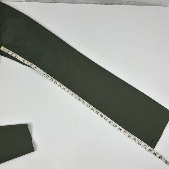 Loro Piana Women’s NWT Green Philadelphia Straight Leg Trouser‎ EU40/US4/W28/L35 - Picture 12 of 14